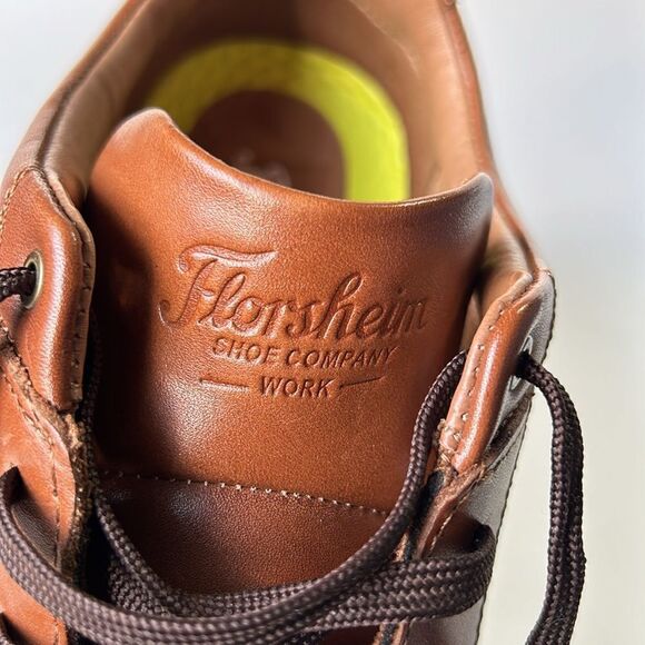 Men’s Florsheim CROSSOVER WORK STEEL TOE
Plain Toe Oxford shoes 15D - Picture 7 of 12